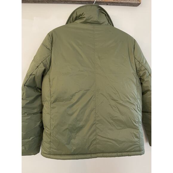 NWT J. CREW Retail $248 Women's SHERPA-LINED PUFFER JACKET SURPLUS GREEN Size XS - Picture 3 of 6